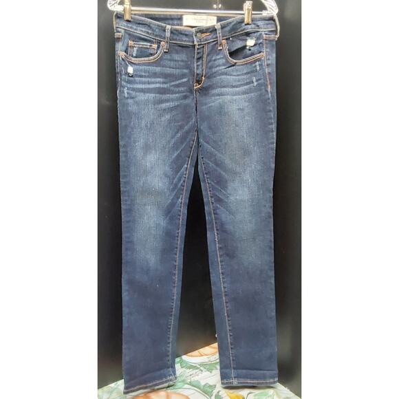 Ladies Abercrombie & Fitch Jeans Size 4S  W27" x 31" Standard 5 pocket Straight - Picture 4 of 6